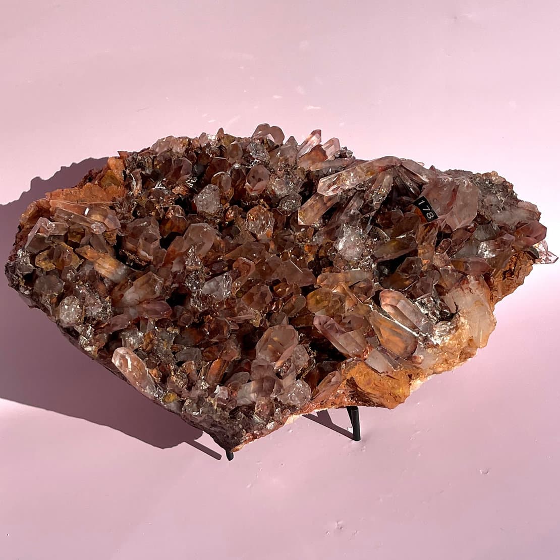 Fire Quartz Cluster Fire Quartz Cluster from Aura & Stone Australia